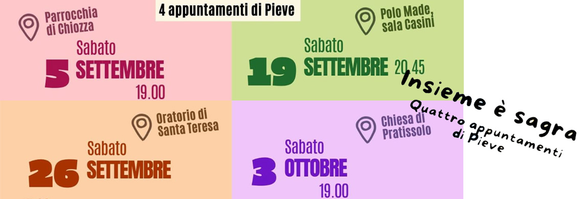 INSIEME È SAGRA