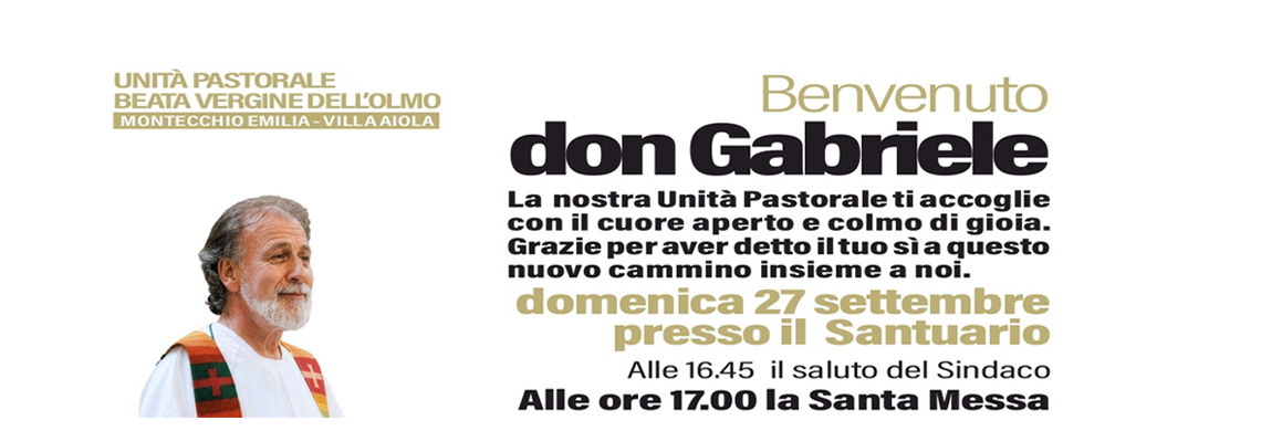 Ingresso Don Gabriele Carlotti – Santuario di Montecchio
